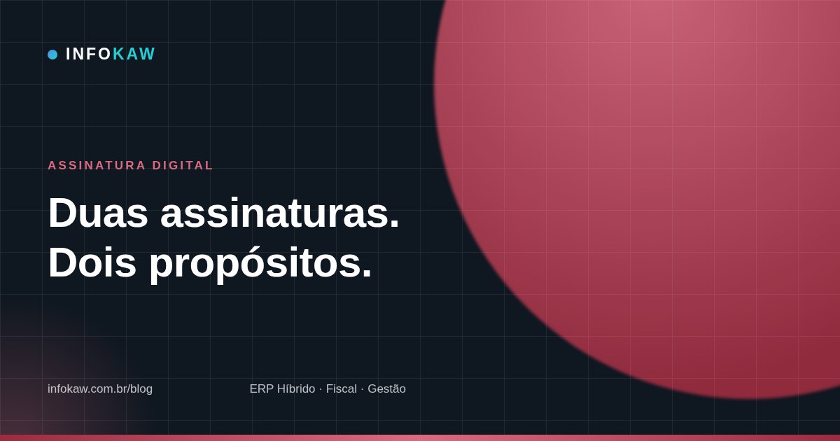Assinatura digital e assinatura eletrônica não são a mesma coisa — e você provavelmente precisa das duas