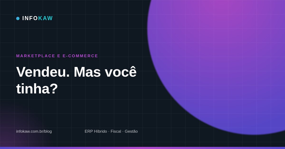 Vender no marketplace o que a loja já vendeu: o erro que custa reputação, não só o pedido